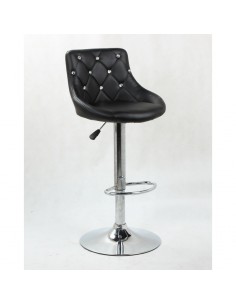 Black High chairs for Makeup salon and beauty salon reception. BFHC931W