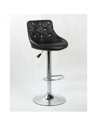 Black High chairs for Makeup salon and beauty salon reception. BFHC931W