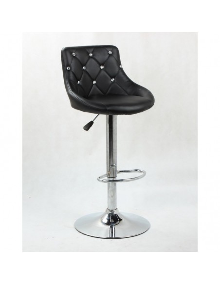 Black High chairs for Makeup salon and beauty salon reception. BFHC931W