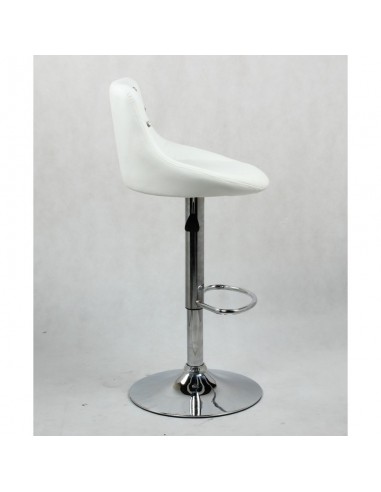 White High chairs for Makeup salon and beauty salon reception. white BFHC931W