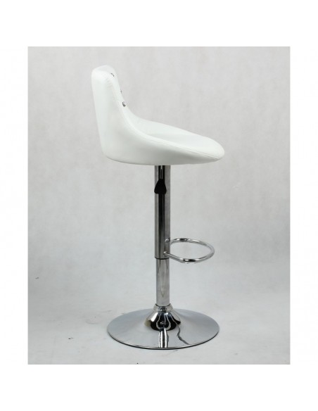 White High chairs for Makeup salon and beauty salon reception. white BFHC931W