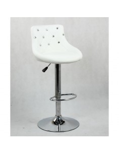 White High chairs for Makeup salon and beauty salon reception. white BFHC931W