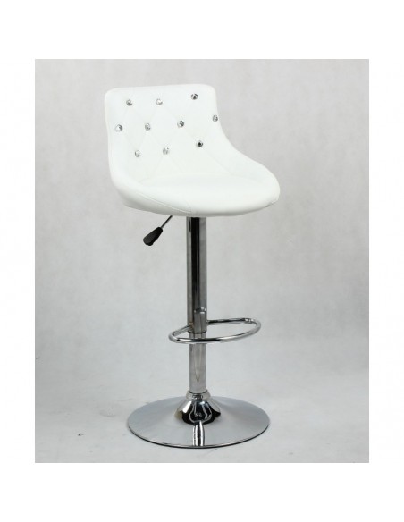 White High chairs for Makeup salon and beauty salon reception. white BFHC931W