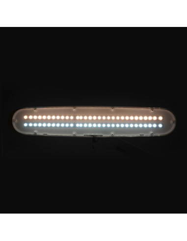Elegant 801-tl led work lamp with a vice reg. white light intensity and color