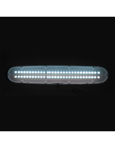 Elegant 801st LED workshop lamp with standard white base