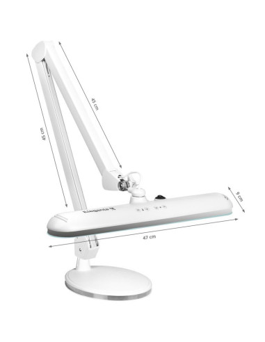 Elegant 801-tl led work lamp with a reg. white light intensity and color