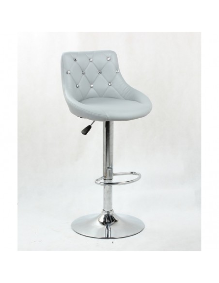 Grey High chairs for Makeup salon and beauty salon reception. Grey BFHC931W