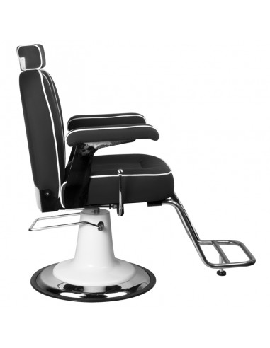 Gabbiano amadeo black barber chair