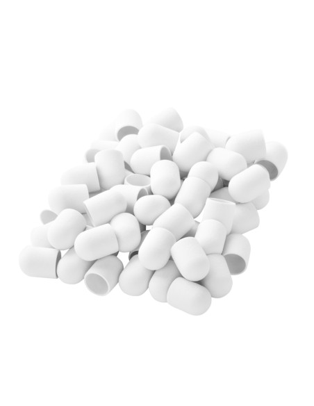 Exo Abrasive cap 13mm / 220 500 pcs hard cap white