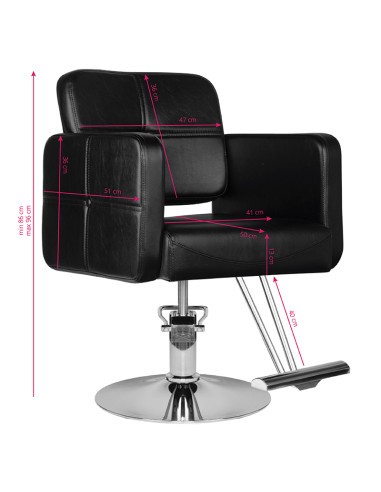Hair system barber chair hs10 black