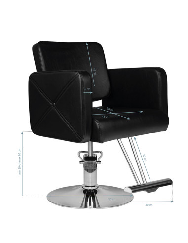 Hair system hs99 barber chair black