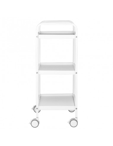table -  cosmetic trolley Hs09 white
