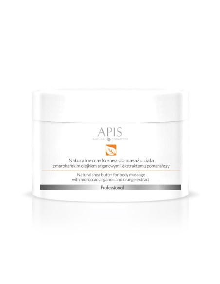 Apis natural shea butter with argan oil for body massage 200g