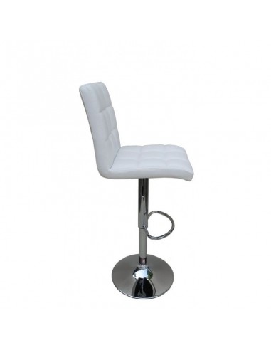 Classic White High Chairs for Salons in Ireland- White BFHC1015