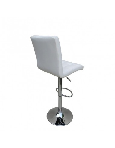 Classic White High Chairs for Salons in Ireland- White BFHC1015