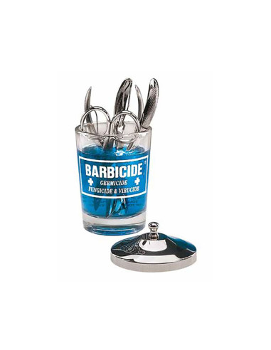Barbicide glass container for disinfection 120ml