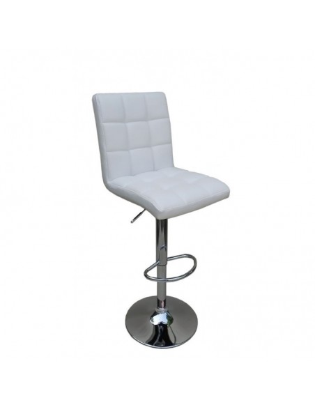 Classic White High Chairs for Salons in Ireland- White BFHC1015
