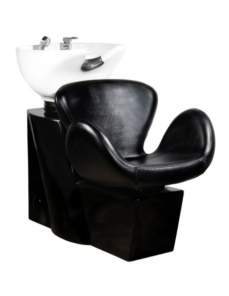 Gabbiano Amsterdam hairdressing wash unit black 