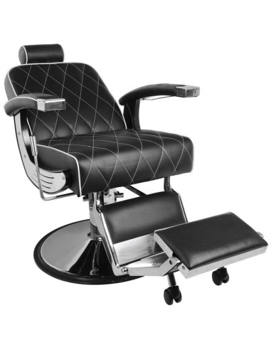 Gabbiano Black Imperial Barber Chair