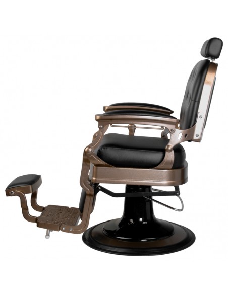 Old Ernesto Black Barber Chair Gabbiano