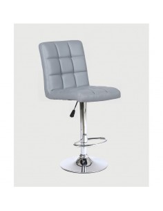 Classic Grey High Chair for Salons in Ireland - grey BFHC1015
