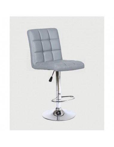 Classic Grey High Chair for Salons in Ireland - grey BFHC1015