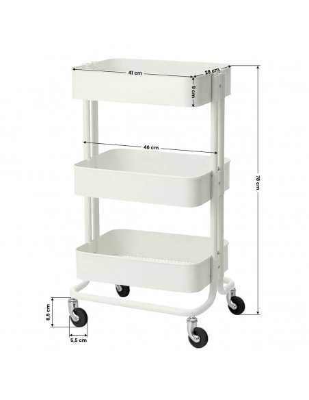 Table - cosmetic helper hs05 white