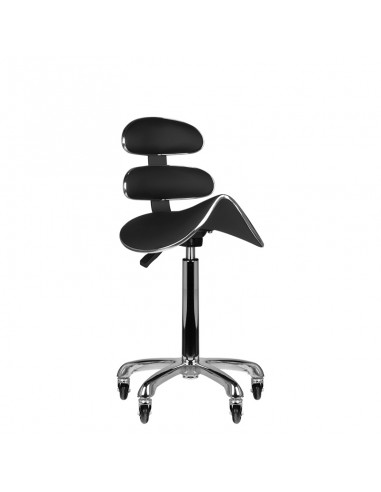 Roll speed am-880 black high cosmetic stool