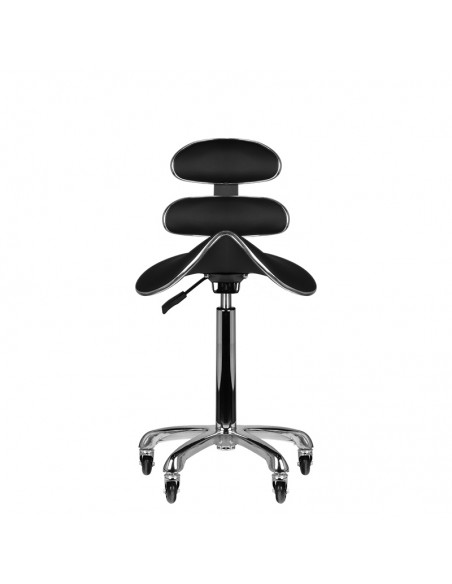 Roll speed am-880 black high cosmetic stool