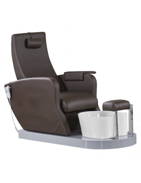 Spa chair for pedicure azzurro 016 brown