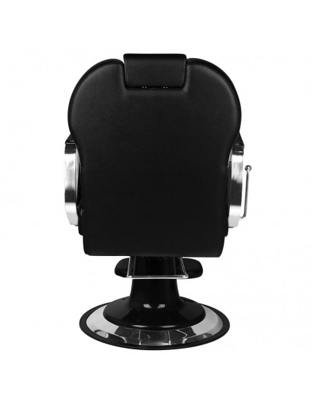 Gabbiano black tiziano barber chair