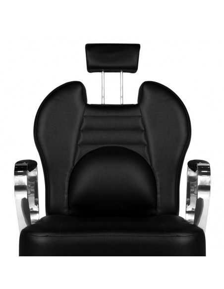 Gabbiano black tiziano barber chair