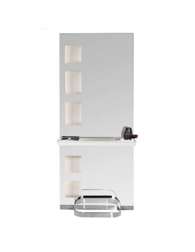 Gabbiano hairdressing console b058 pearl
