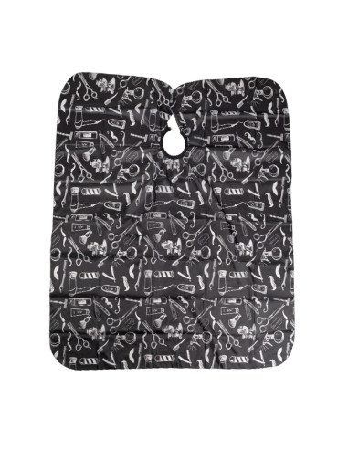 Hairdressing cape j-51