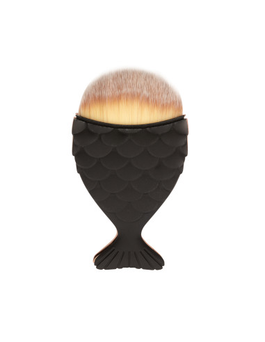 Black fish dusting brush