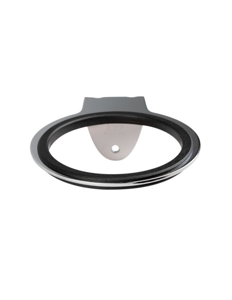 Wall-mounted holder for a hair dryer q96 chrome