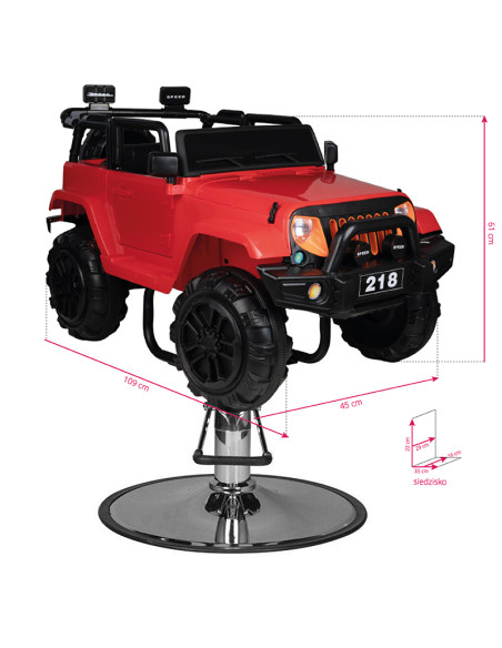Children's SUV car barber chair