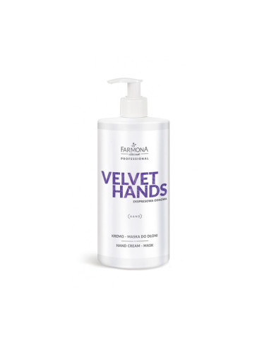 Farmona velvet hands hand cream-mask 500ml