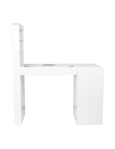 Cosmetic desk 310 white left