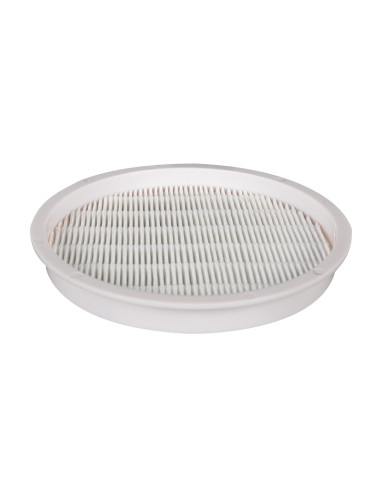 Absorber filter for desks 310 and 312