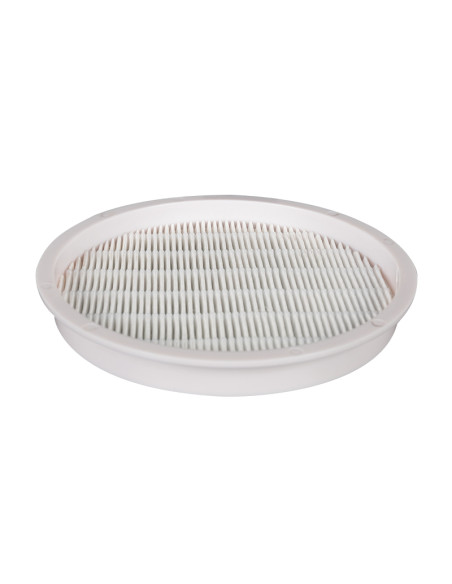 Absorber filter for desks 310 and 312