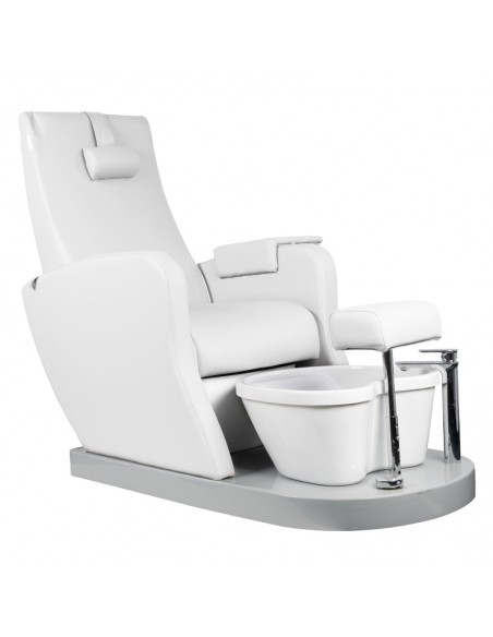 Spa chair for pedicure azzurro 016 white