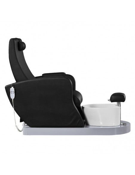 SPA ARMCHAIR FOR PEDICURE AZZURRO 016A BLACK WITH HYDROMASSAGE