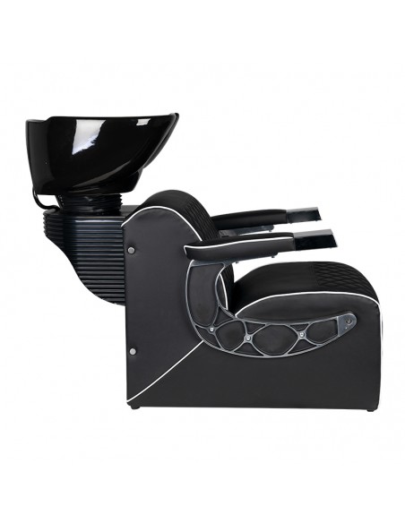 Gabbiano Simone barber hair wash unit black