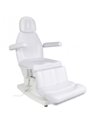 Electro-floor cosmetic chair kate 4 strong. white