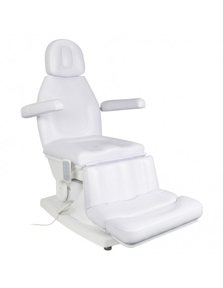 Electro-floor cosmetic chair kate 4 strong. white