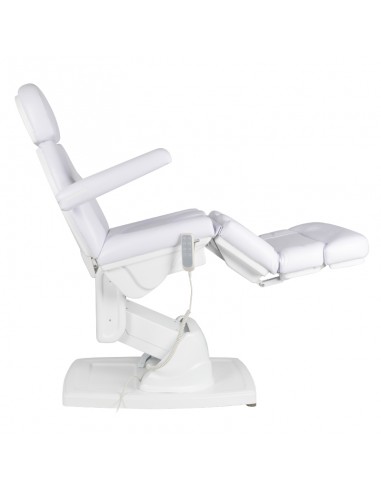 Electro-floor cosmetic chair kate 4 strong. white