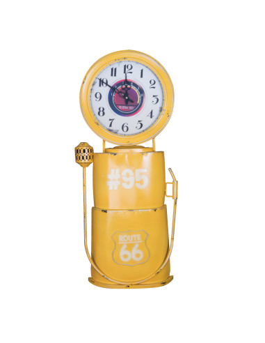 Decoration clock, distributor yellow