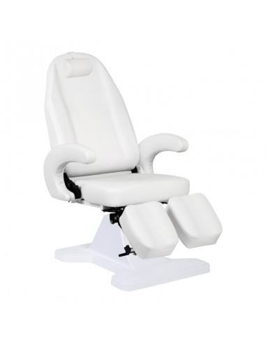 112 hydraulic podiatry chair white