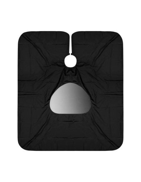 Hairdressing cape j-34 window